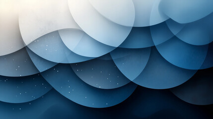A smooth blend of muted blue and gray shades with abstract geometric shapes, ideal for technology-themed slides.