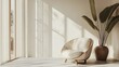 © DolonChapa - Modern minimalist design with clean lines and soft muted hues wallpaper