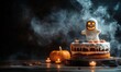 © Ninna Rodrigues - Halloween themed birthday with copyspace