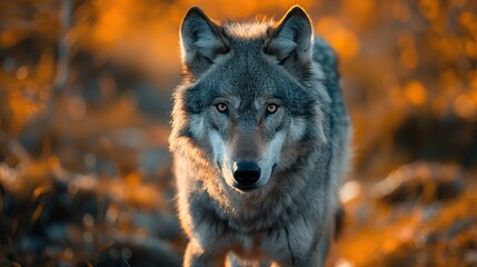 Canvas Print - Wolf Portrait