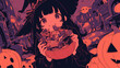 © SHIGERU-WORKS - ハロウィンの女の子