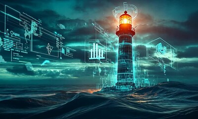 digital lighthouse guiding through data