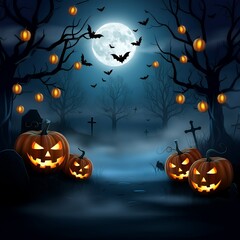 Wall Mural - Halloween background