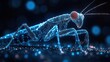 © Ida - Digital Mantis: A Wireframe Masterpiece