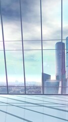 Wall Mural - laptop with artificial intelligence in the office. 3d render
