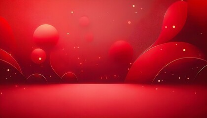 Wall Mural - valentine background with hearts