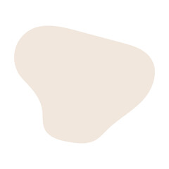 Wall Mural - abstract blobs pastel brown for background