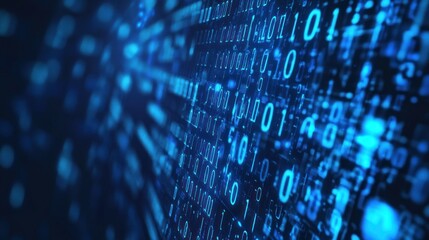 Binary Code Background