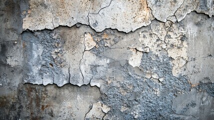 Poster - Weathered concrete wall