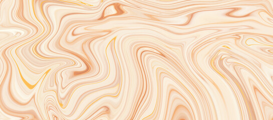 Wall Mural - orange marble ink pattern texture abstract background. can be used for background or wallpaper.