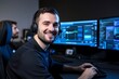 © MohdAdzmer - A happy and confident technical customer support specialist at work