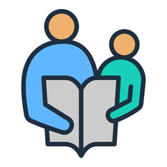 Sticker - Learning Icon