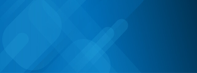 modern blue abstract web banner background