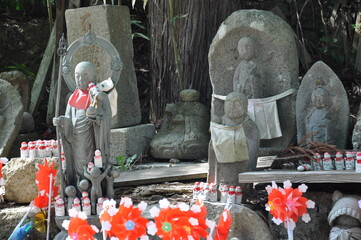 Buddha statue in the temple (Japan)