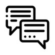 © Deione - chat line icon