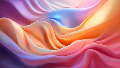 Abstract background with soft pastel waves. Gradient colors. For designing apps or products. subtle abstract background with soft pastel waves and gradient colors for designing