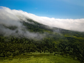 Wall Mural - Hakkoda mountain in Aomori Region in northern Japan