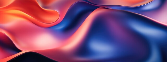 Aufkleber - Stunning minimalist abstract backdrop 3D illustration 3D rendering
