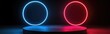 © AImmersive Imagery - Circular display stand design 3D rendering