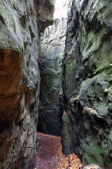 Canvas Print - Teufelsschlucht bei Ernzen