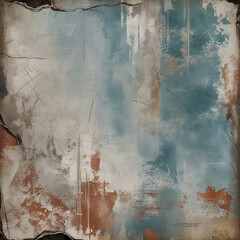 Sticker - grunge background with paper