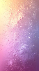 Poster - Abstract background of pink and yellow liquid with air bubbles.