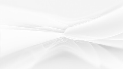 Poster - Abstract White Futuristic Background