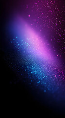 Wall Mural - Abstract blue and purple glitter texture.