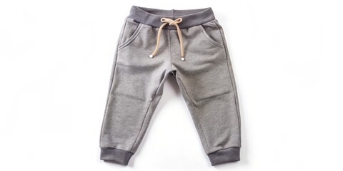 grey pants boast a unique fabric fusion of gentle textures and durable fibers, ensuring a comfortabl