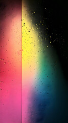 Wall Mural - Abstract colorful background with water drops.