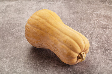 Canvas Print - Raw ripe organic Butternut Pumpkin