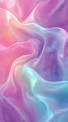 Poster - Abstract colorful fabric background with soft, delicate folds and a iridescent sheen.