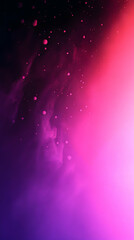 Sticker - Abstract pink and purple gradient background with white dots.