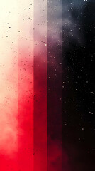 Canvas Print - Abstract red and black gradient background with white specks.