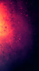 Poster - Abstract red and purple grunge background with paint splatter texture.