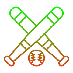 Sticker - Baseball Icon