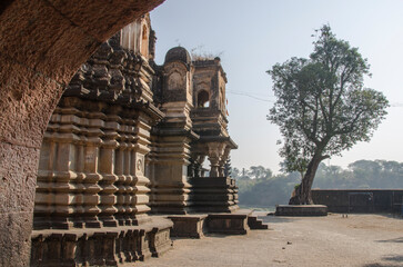 Kashi Vishweshwar temple, Shree Kshetra Mahuli, Sangam Mahuli, Satara, Maharashtra, India, Asia.