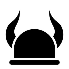 Viking helmet glyph 