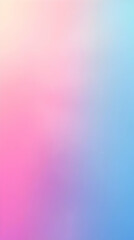 Canvas Print - Soft pastel gradient background with blurred light blue and pink colors.