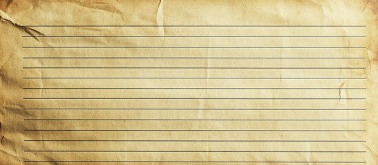 Aufkleber - Aged lined paper texture. with copy space image. Place for adding text or design