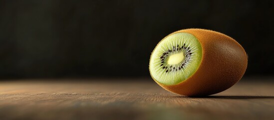 Aufkleber - Kiwi fruit. with copy space image. Place for adding text or design