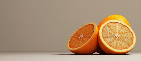 Leinwandbilder - new oranges. with copy space image. Place for adding text or design