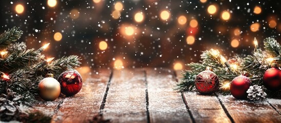 Wall Mural - beautiful christmas celebration background new year s festivities christmas season lovely christmas 