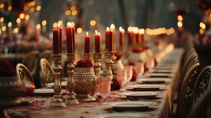 Poster - candles in church