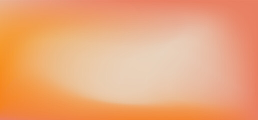 Wall Mural - Beautiful orange gradient abstract background vector