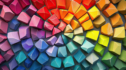 Wall Mural - Abstract colorful background