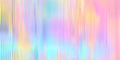 © Daniel - Seamless trendy iridescent rainbow corrugated ribbed glass background texture. Soft pastel holographic frosted window refraction pattern. Modern blurry pearlescent unicorn foil abstract 3D rendering.