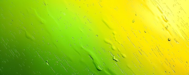 Wall Mural - Bright grainy gradient with lime green and yellow, 4K hyperrealistic photo