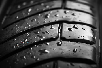 Poster - Tire Tread Background