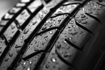 Wall Mural - Tire Tread Background